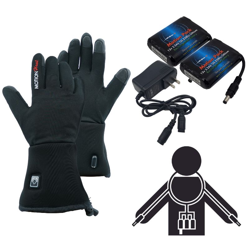 Heated Glove Liner - Complete Set - Motion Heat Canada